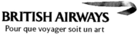 BRITISH AIRWAYS Pour que voyager soit un art Logo (IGE, 05.08.2004)