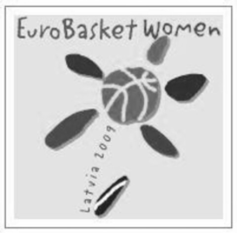 Euro Basket Women Latvia 2009 Logo (IGE, 04.09.2008)