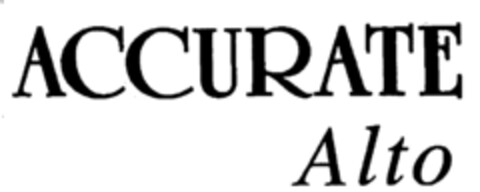 ACCURATE Alto Logo (IGE, 23.01.2001)