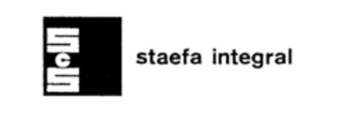 SCS staefa integral Logo (IGE, 31.01.1986)