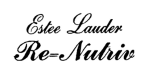 Estee Lauder Re=Nutriv Logo (IGE, 02/20/1981)