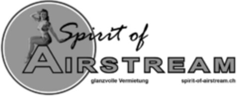 Spirit of AIRSTREAM glanzvolle Vermietung spirit-of-airstream.ch Logo (IGE, 03/01/2013)