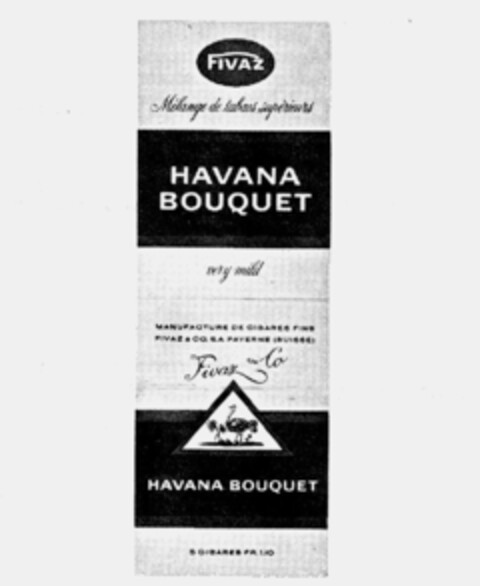 HAVANA BOUQUET Logo (IGE, 21.02.1989)