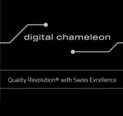 digital chameleon Quality Revolution with Swiss Excellence Logo (IGE, 20.04.2021)