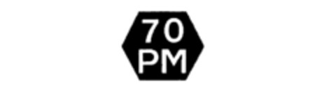 70 PM Logo (IGE, 14.10.1986)