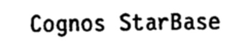 Cognos StarBase Logo (IGE, 09/21/1990)