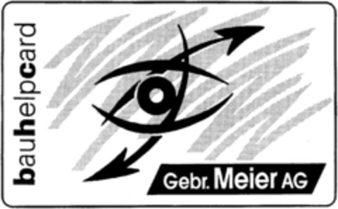 bauhelpcard Gebr. Meier AG Logo (IGE, 28.09.1998)