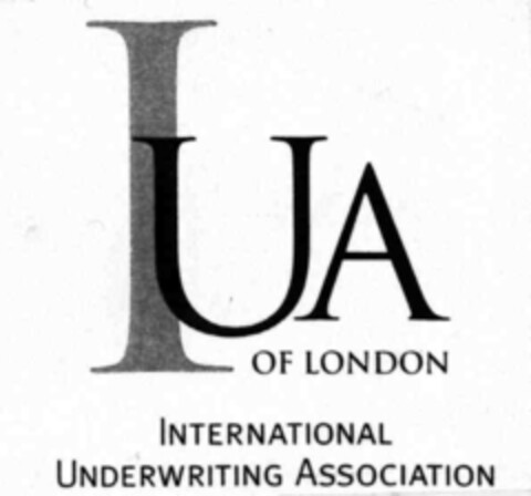 IUA OF LONDON INTERNATIONAL UNDERWRITING ASSOCIATION Logo (IGE, 03.12.1998)