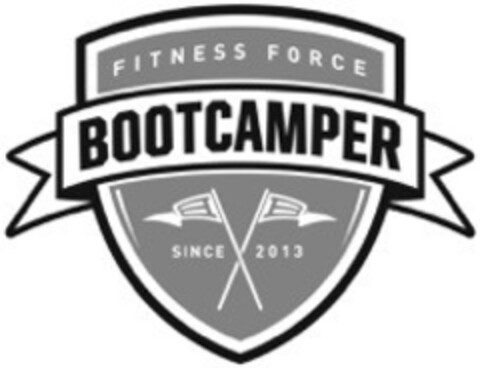 FITNESS FORCE BOOTCAMPER SINCE 2013 Logo (IGE, 21.03.2015)