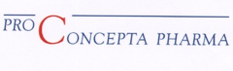 PRO CONCEPTA PHARMA Logo (IGE, 20.03.2009)