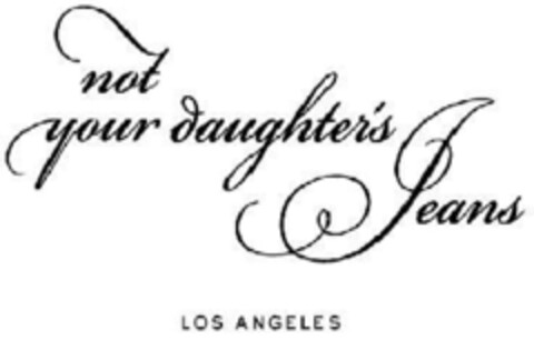not your daughter's Jeans LOS ANGELES Logo (IGE, 27.07.2009)