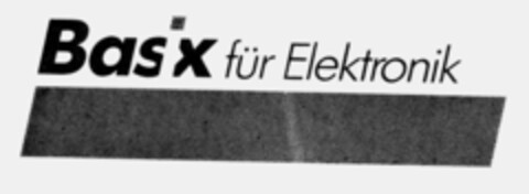 Basix für Elektronik Logo (IGE, 21.12.1989)