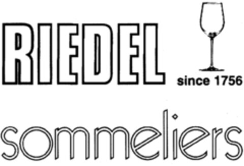 RIEDEL since 1756, sommeliers Logo (IGE, 01/27/1999)