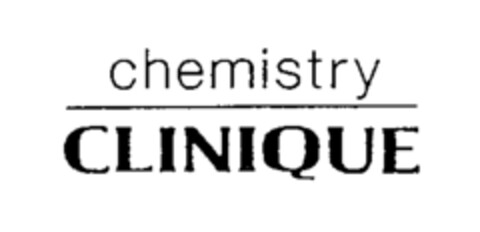 chemistry CLINIQUE Logo (IGE, 02.09.1996)