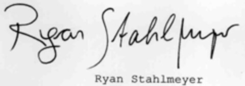 Ryan Stahlmeyer Logo (IGE, 21.08.1999)