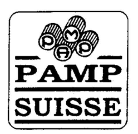 PAMP SUISSE Logo (IGE, 28.11.1996)