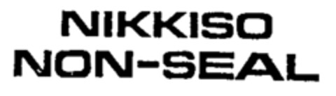 NIKKISO NON-SEAL Logo (IGE, 14.12.1990)