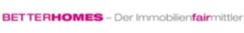 BETTERHOMES - Der Immobilienfairmittler Logo (IGE, 02/27/2013)