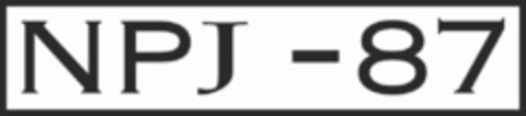 NPJ -87 Logo (IGE, 08.08.2018)