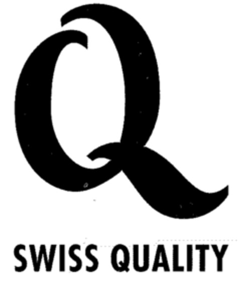 Q SWISS QUALITY Logo (IGE, 11/11/1997)