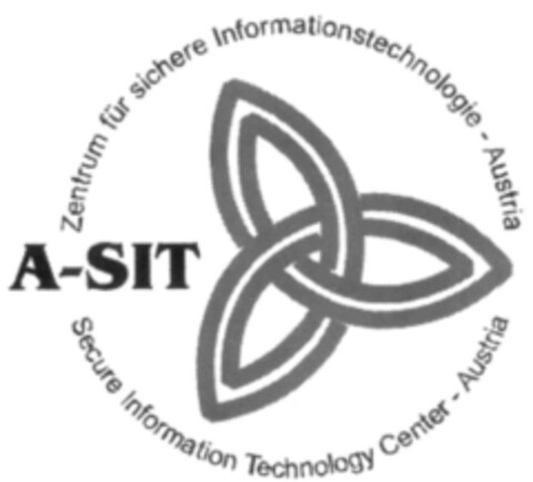 A-SIT Zentrum für sichere Informationstechnologie-Austria Secure Information Technology Center-Austria Logo (IGE, 11/03/1999)