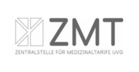 ZMT ZENTRALSTELLE FÜR MEDIZINALTARIFE UVG Logo (IGE, 05/05/2015)