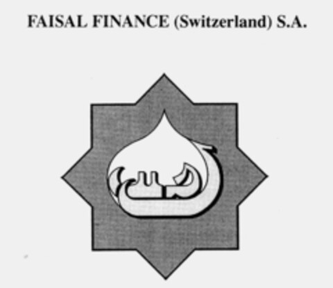 FAISAL FINANCE (SWITZERLAND) S.A. Logo (IGE, 03/23/1995)