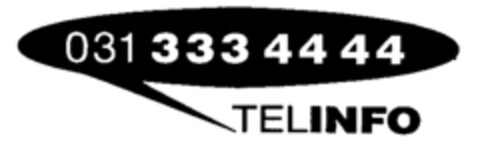 031 333 44 44 TELINFO Logo (IGE, 27.03.1995)