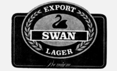 EXPORT SWAN LAGER Premium Logo (IGE, 19.06.1987)
