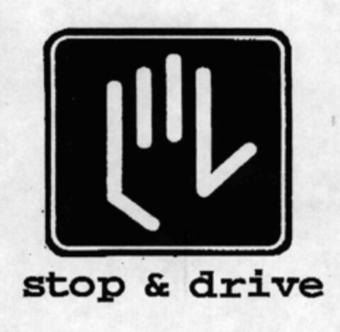 stop & drive Logo (IGE, 12.07.1999)