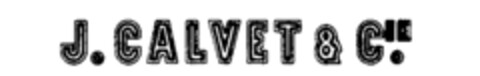 J. CALVET & CIE. Logo (IGE, 21.11.1988)