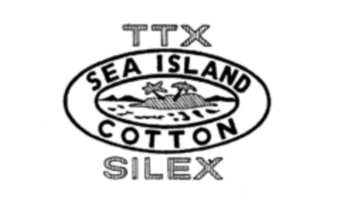 TTX SEA ISLAND COTTON SILEX Logo (IGE, 12/23/1987)