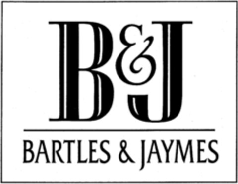 B&J BARTLES & JAYMES Logo (IGE, 25.11.1997)