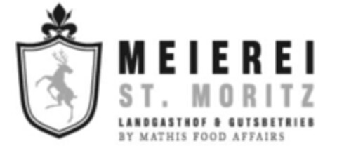 MEIEREI ST. MORITZ LANDGASTHOF & GUTSBETRIEB BY MATHIS FOOD AFFAIRES Logo (IGE, 04.11.2016)