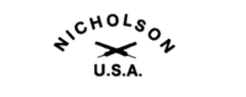NICHOLSON U.S.A. Logo (IGE, 13.01.1989)