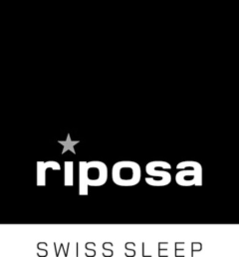 riposa SWISS SLEEP Logo (IGE, 09/11/2019)