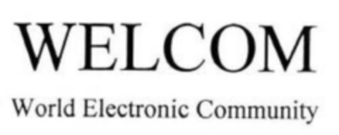 WELCOM World Electronic Community Logo (IGE, 08.08.2006)