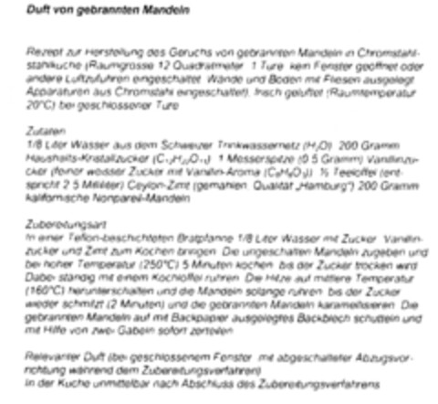 Duft von gebrannten Mandeln Logo (IGE, 12.05.2009)