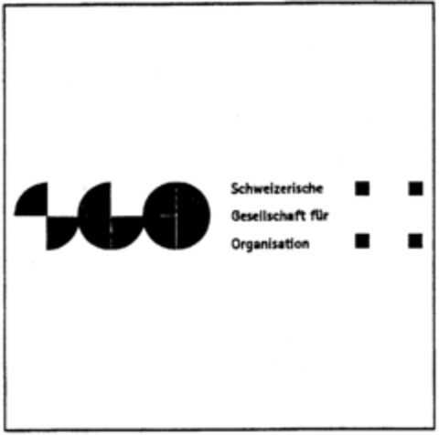 Schweizerische Gesellschaft für Organisation Logo (IGE, 05/15/1997)