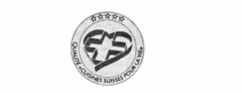 QUALITé <CUISINES SUISSES POUR LA VIE> Logo (IGE, 05.09.1986)