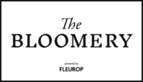 The BLOOMERY powered by FLEUROP Logo (IGE, 07/24/2019)