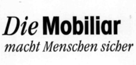 Die Mobiliar macht Menschen sicher Logo (IGE, 09.12.1999)
