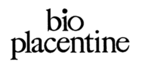 bio placentine Logo (IGE, 08/07/1978)