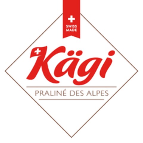 SWISS MADE Kägi PRALINÉ DES ALPES Logo (IGE, 19.01.2021)