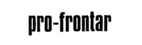 pro-frontar Logo (IGE, 08/19/1986)