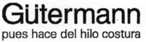 Gütermann pues hace del hilo costura Logo (IGE, 18.05.2000)