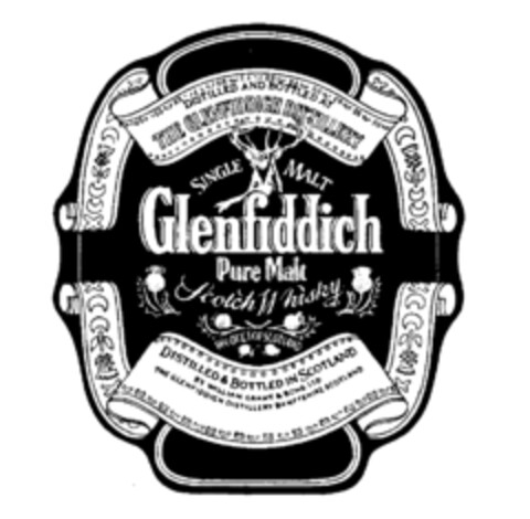 Glenfiddich Pure Malt Scotch Whisky Logo (IGE, 04.06.1984)