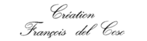 Création François del Coso Logo (IGE, 29.03.1993)