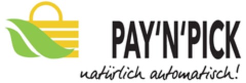 PAY'N'PICK natürlich automatisch! Logo (IGE, 06/09/2023)