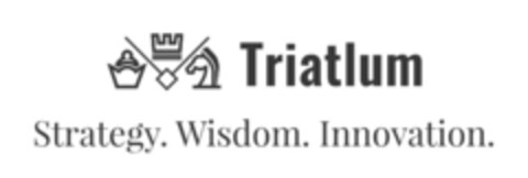 Triatlum Strategy. Wisdom. Innovation. Logo (IGE, 09/06/2023)